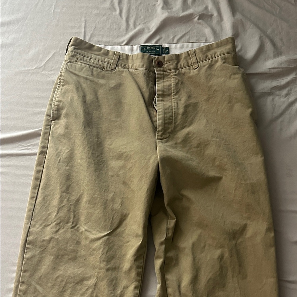 Filson Men’s Khaki Pants 34” x 32”